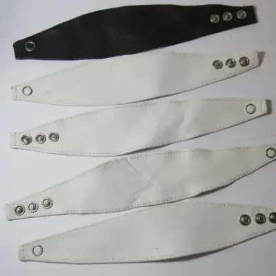 Lot of 7 leather watch cover straps
