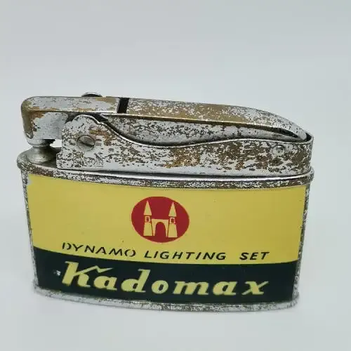 Vintage Penguin Kadomax Dynamo lighting set advertising lighter - not working