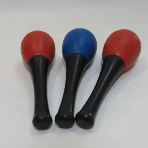 Lot of 3 vintage toy musical maracas shakers