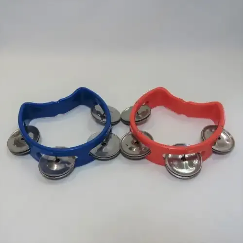 Pair of kiddies Lino tambourines
