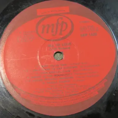 Vintage Vinyl Music Record LP 33 rpm Cliff Richard All my love - 1965 Music for pleasure
