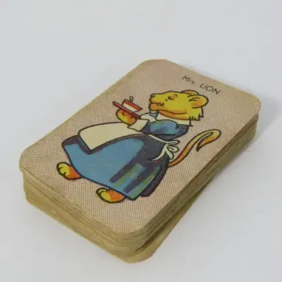 Vintage Happy Family card game