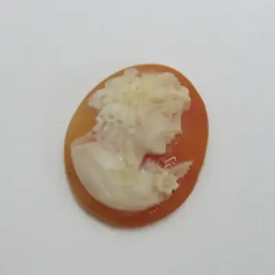 Vintage Cameo for jewellery - 19,4 mm x 25,2 mm