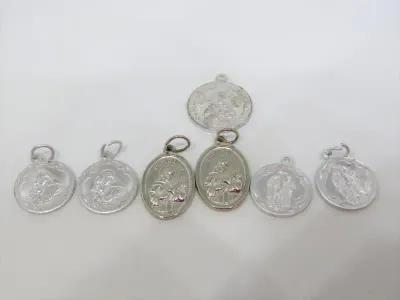 Lot of religious charm pendants