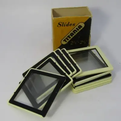 Vintage set of Titania slides 2 3/4 x 2 3/4