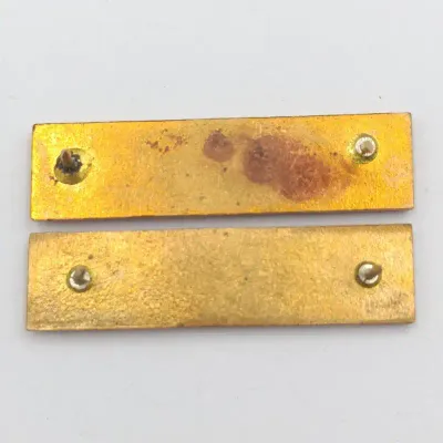 Pair of Bophuthatswana Police breast badges ( one Tswana and one English)