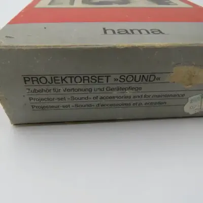 Vintage Hama video cleaning set in original box - Made in Germany