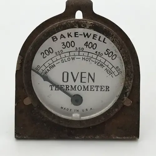 Vintage Bake-Well oven thermometer