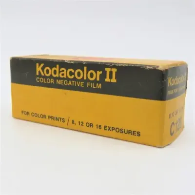 Kodacolor 2 film C120 - expired Sep 1976 - sealed in box
