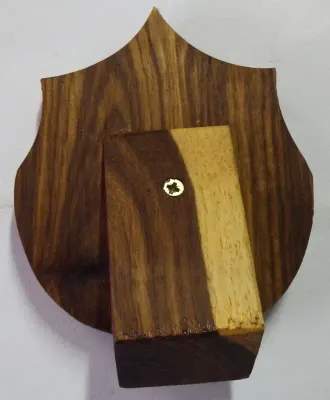 Handmade wooden stand for pocketwatch