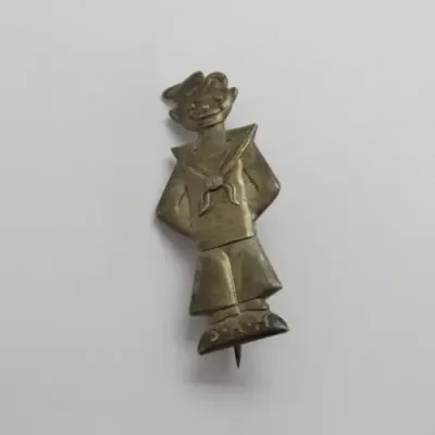WW2 SA Navy SAM patriotic badge - SA Union Defence Force