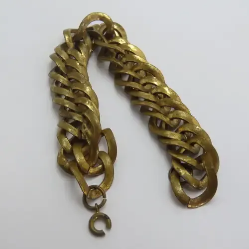 Royal Army Helmet chin strap chain - Length 18 cm