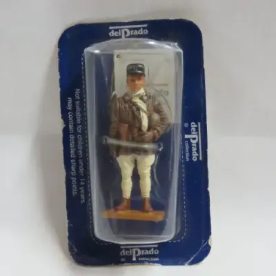 DelPrado 1939-40 France Captain of tanks lead soldier - Still sealed