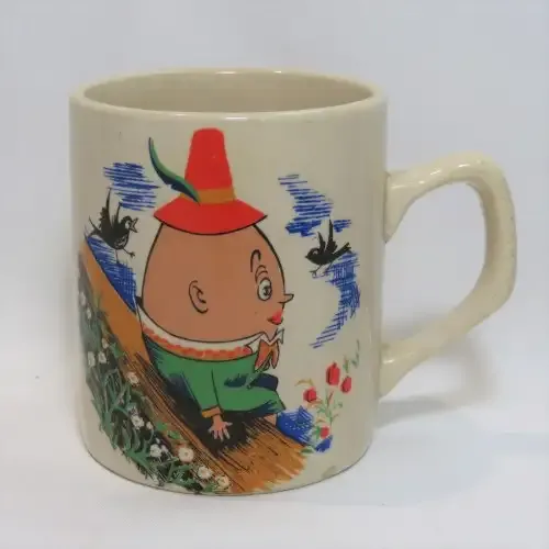 Humpty Dumpty GP RSA Child`s coffee mug - Vintage - Small chips at bottom