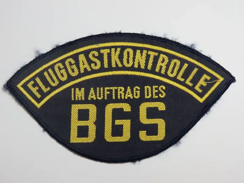 German passenger Inspection officer cloth badge
