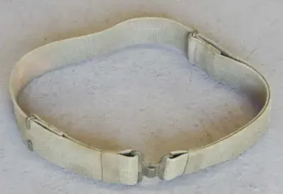 SA Army green webbing belt - Size 85 cm long