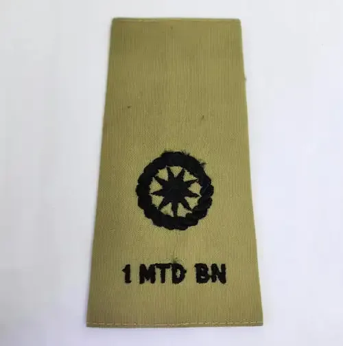 Transkei 1 Mounted Battalion major rank epaulette - Embroidered