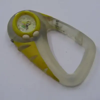 Children`s Carabiner clip watch - working