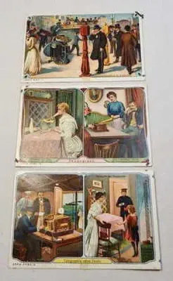 Set of 3 Elfenbein Seife ( Ivory Soap ) Cards - Series 5494 Number 1 to 3