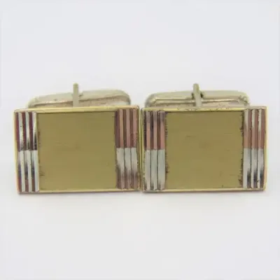 Pair of 835 silver cufflinks - Weighs 7,8 g