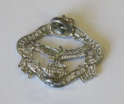 Northern Rhodesia Police dress collar badge