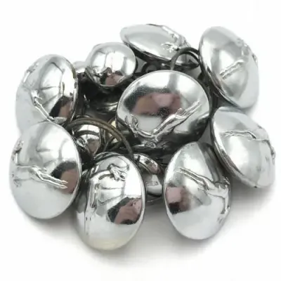 Lot of SADF chromed buttons