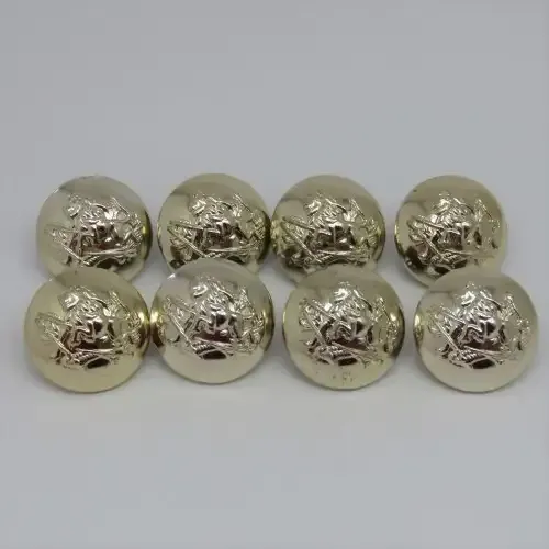 BSAP lot of 8 large uniform buttons