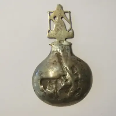 Caddy Spoon - Guessing this is silverplate