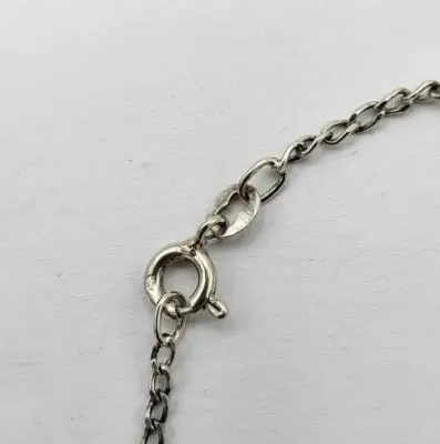 Lot of 2 silver bracelets - 22cm