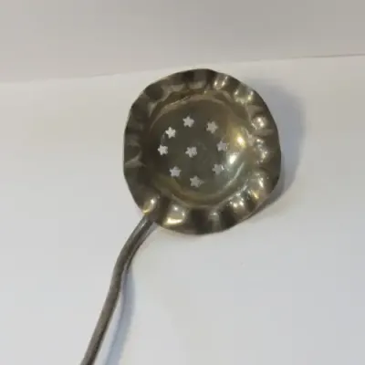 Vintage silverplated castor sugar spoon