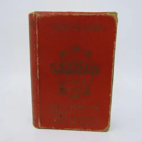 Vintage Waddington`s Lexicon card game