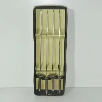Lot of 4 skewer sticks in open box - Vintage