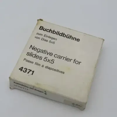 Vintage Buchbildbuhne Negative carrier for slides