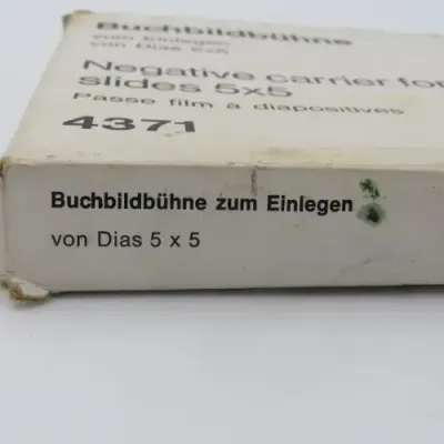 Vintage Buchbildbuhne Negative carrier for slides