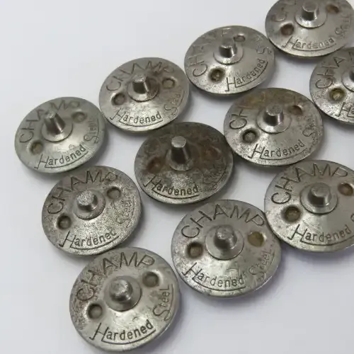Set of 12 vintage champ golf shoe spikes