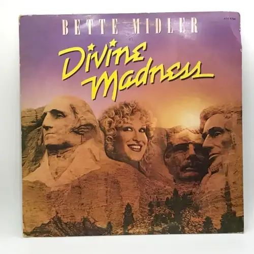 Bette Midler Divine Madness Lp - ATC 9760, 1980 Atlantic - WEA Records - 33 1/3 rpm