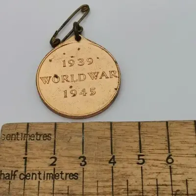 Southern Rhodesia 1939-1945 world war medallion
