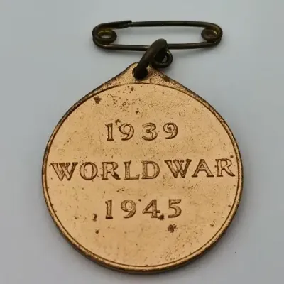 Southern Rhodesia 1939-1945 world war medallion