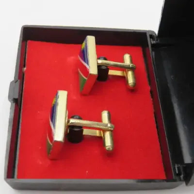 Namibia flag cufflinks