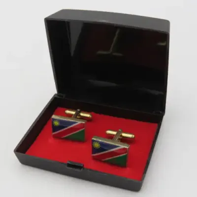Namibia flag cufflinks
