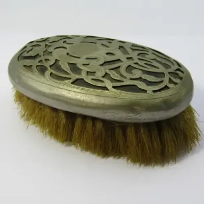 Vintage Silver Plated brush
