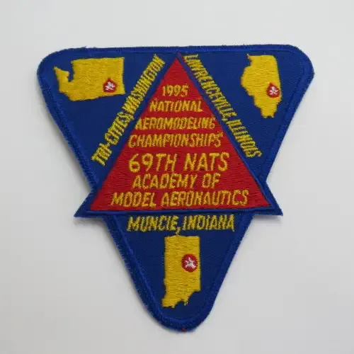 1995 National Aeromodeling Championship cloth badge