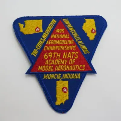 1995 National Aeromodeling Championship cloth badge