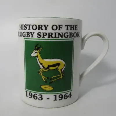 1937 - 1962 History of the Springbok mug