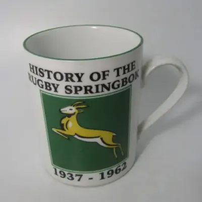 1937 - 1962 History of the Springbok mug