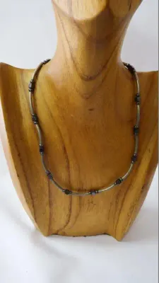Hematite necklace 44cm - as per photo