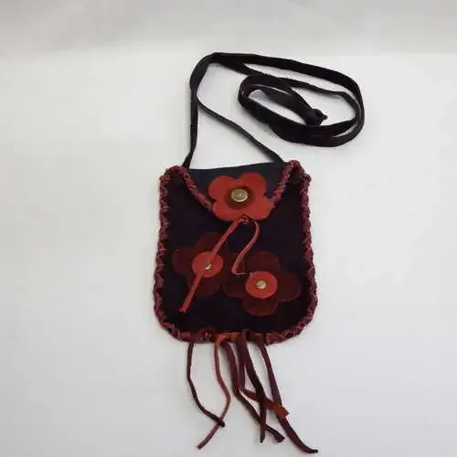leather handmade handbag