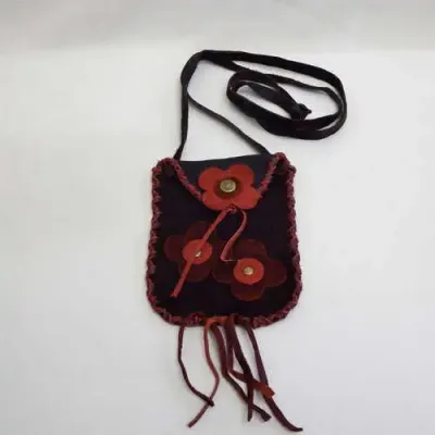 leather handmade handbag