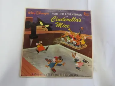 Walt Disney - Further Adventures of Cinderella`s mice - A story with music about Jaq and Gus-Gus LP