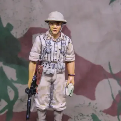 DelPrado 1942 USA Philippines 1st Light Cavalry lead soldier